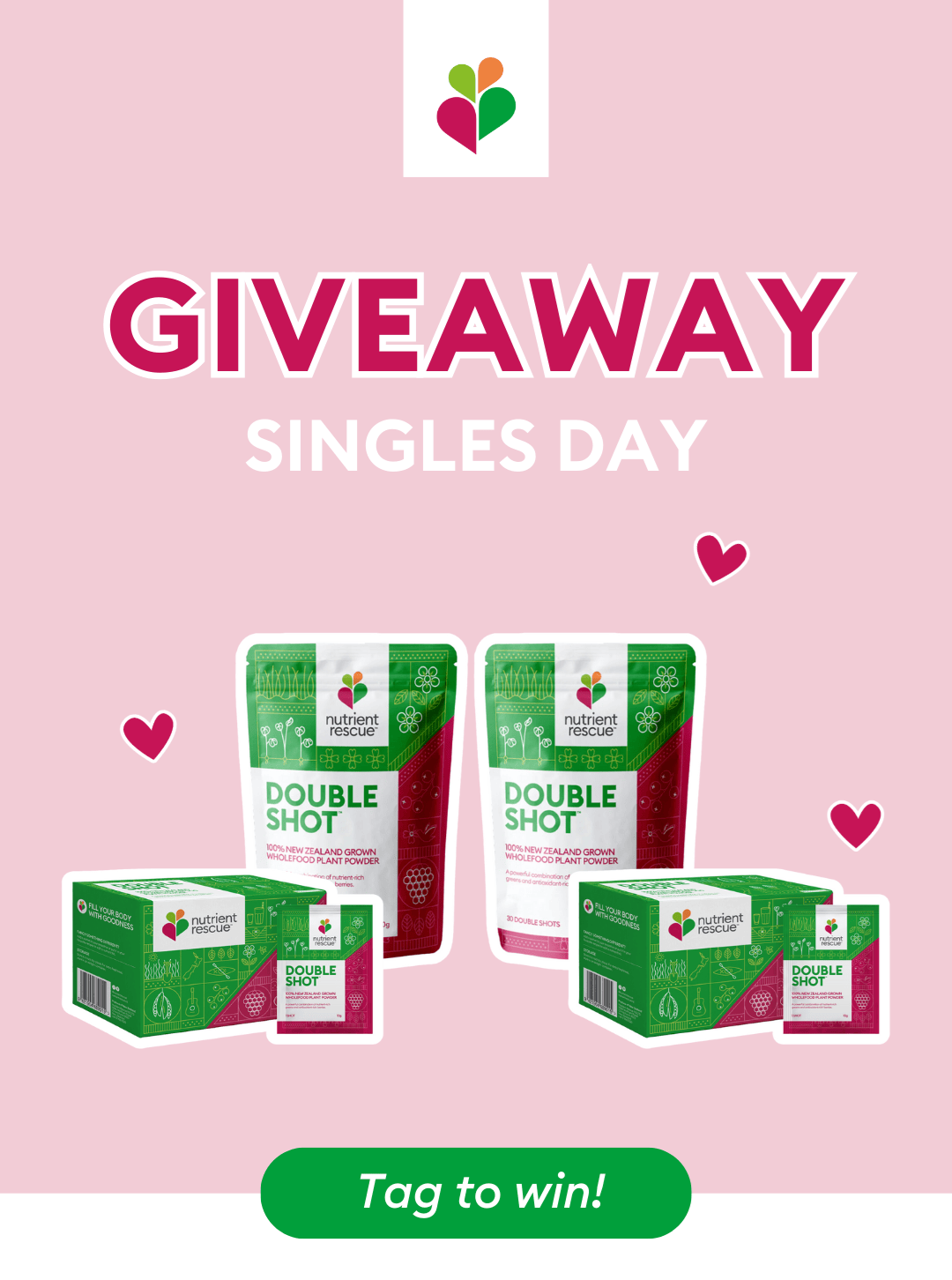 Giveaway Singles Day. Tag to win!