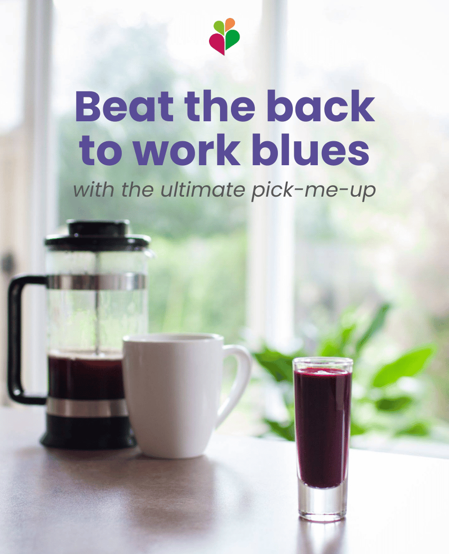 Beat the back to work blues with the ultimate pick-me-up