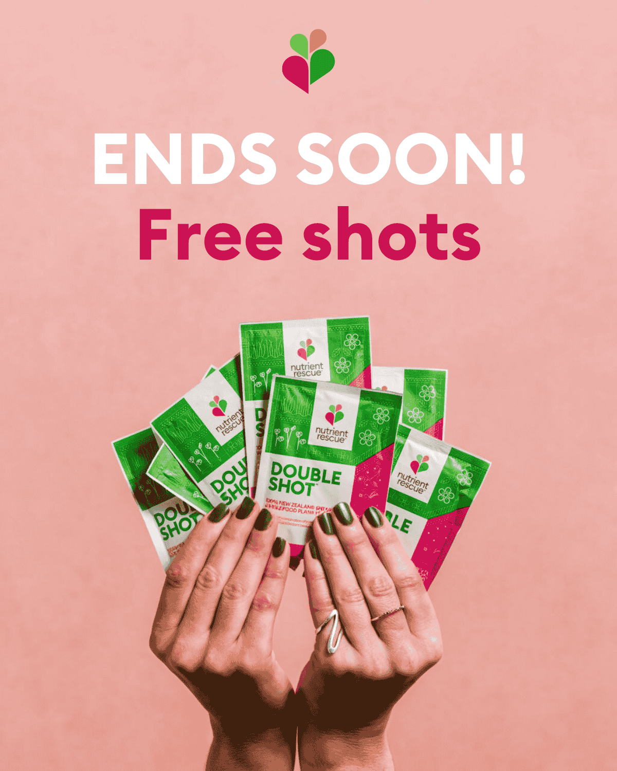 Ends soon! Free shots