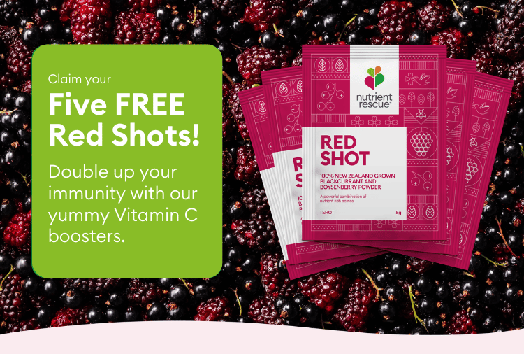 Claim your five FREE Red Shots!